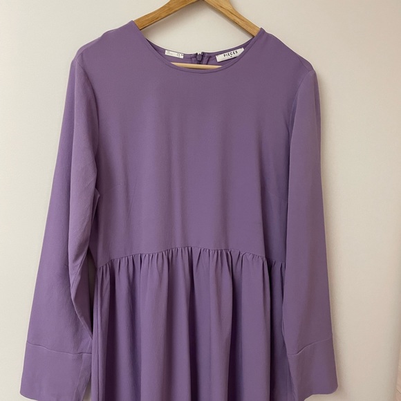 Pieces MIDI Lavender Dress!!! - Picture 3 of 6
